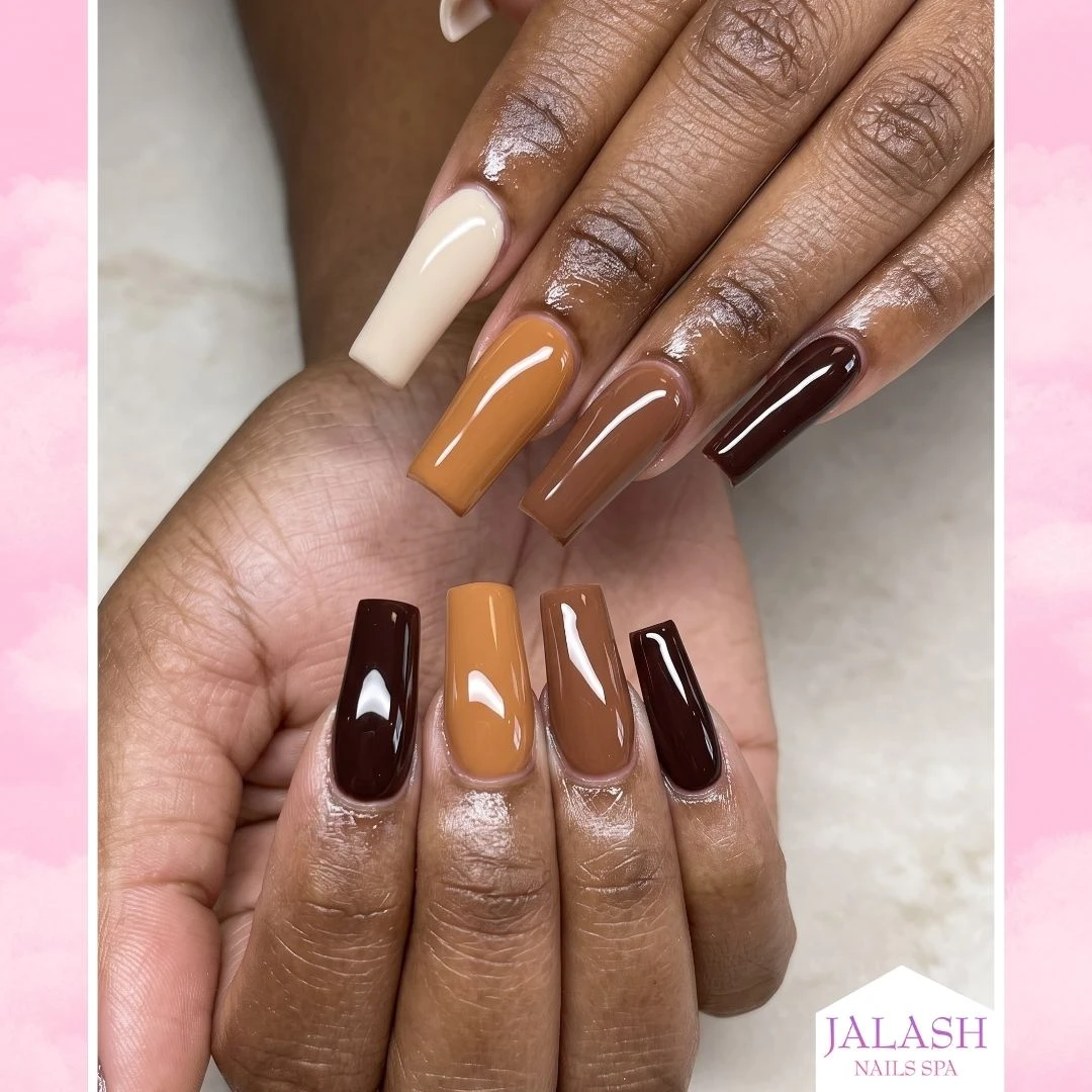 Gel nails art